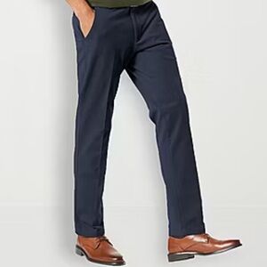 Dockers Workday Khaki With Smart 360 Flex Mens Slim Fit Flat Front Pant